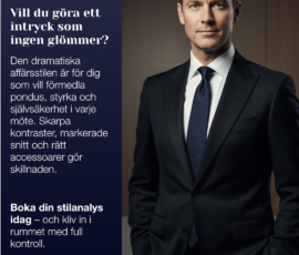 Visuell karusell som visar hur färg, form och stil samverkar i ett personligt uttryck. Karusell med stilrena bilder som visar färgrådgivning och klädval anpassade för personlig stil och professionellt uttryck.
