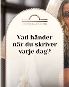 Sömlös karusell om skrivande, reflektion och inre processer Karusell om skrivande och reflektion. Vad händer när du skriver varje dag